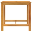 vidaXL Solid Acacia Wood Small Furniture Set in Natural