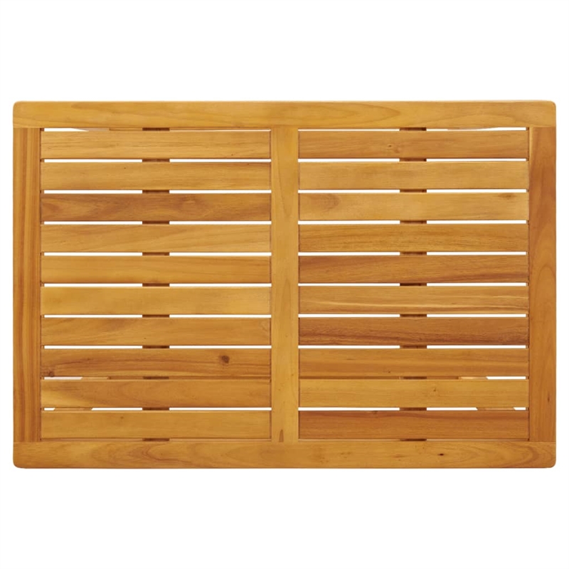 vidaXL Solid Acacia Wood Small Furniture Set in Natural