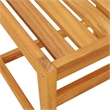 vidaXL Solid Acacia Wood Small Furniture Set in Natural