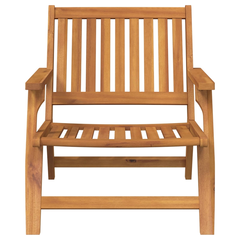 vidaXL Solid Acacia Wood Garden Bench in Brown