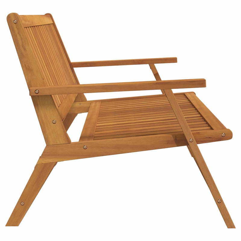 vidaXL Solid Acacia Wood Garden Bench in Brown