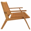 vidaXL Solid Acacia Wood Garden Bench in Brown