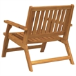 vidaXL Solid Acacia Wood Garden Bench in Brown