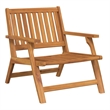 vidaXL Solid Acacia Wood Garden Bench in Brown