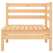 vidaXL Wood Standard Garden Lounge Set in Natural