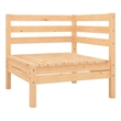 vidaXL Wood Standard Garden Lounge Set in Natural