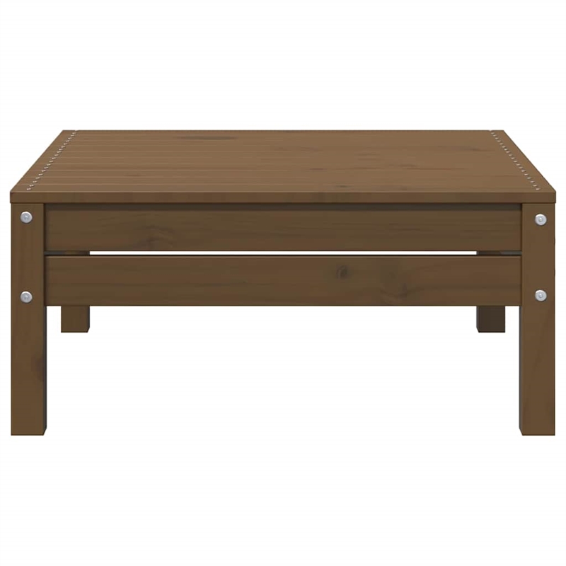 vidaXL Wood Small Garden Lounge Set in Brown