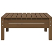vidaXL Wood Small Garden Lounge Set in Brown