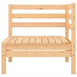 vidaXL 4 Piece Wood Garden Lounge Set in Natural