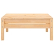 vidaXL 4 Piece Wood Garden Lounge Set in Natural