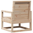 vidaXL 3 Piece Wood Medium Garden Lounge Set
