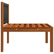 vidaXL Solid Acacia Wood Large Garden Lounge Set in Cream