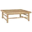 vidaXL 6 Piece Bamboo Garden Lounge Set in Gray