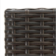 vidaXL 7 Piece Solid Acacia Wood Bar Set in Brown