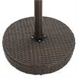 vidaXL 3 Piece Steel Bar Set in Brown