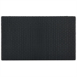 vidaXL 5 Piece Steel Standard Bar Set in Black