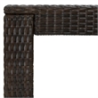vidaXL 7 Piece Steel Bar Set in Brown