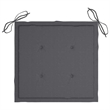 vidaXL Solid Acacia Wood Furniture Set in Gray