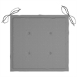 vidaXL Solid Acacia Wood Furniture Set in Gray