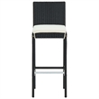 vidaXL 5 Piece Steel Bar Set in Black