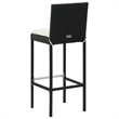 vidaXL 5 Piece Steel Bar Set in Black