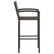 vidaXL 7 Piece Steel Large Bar Set in Brown