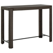 vidaXL 7 Piece Steel Large Bar Set in Brown