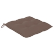vidaXL Solid Acacia Wood Small Furniture Set in Gray