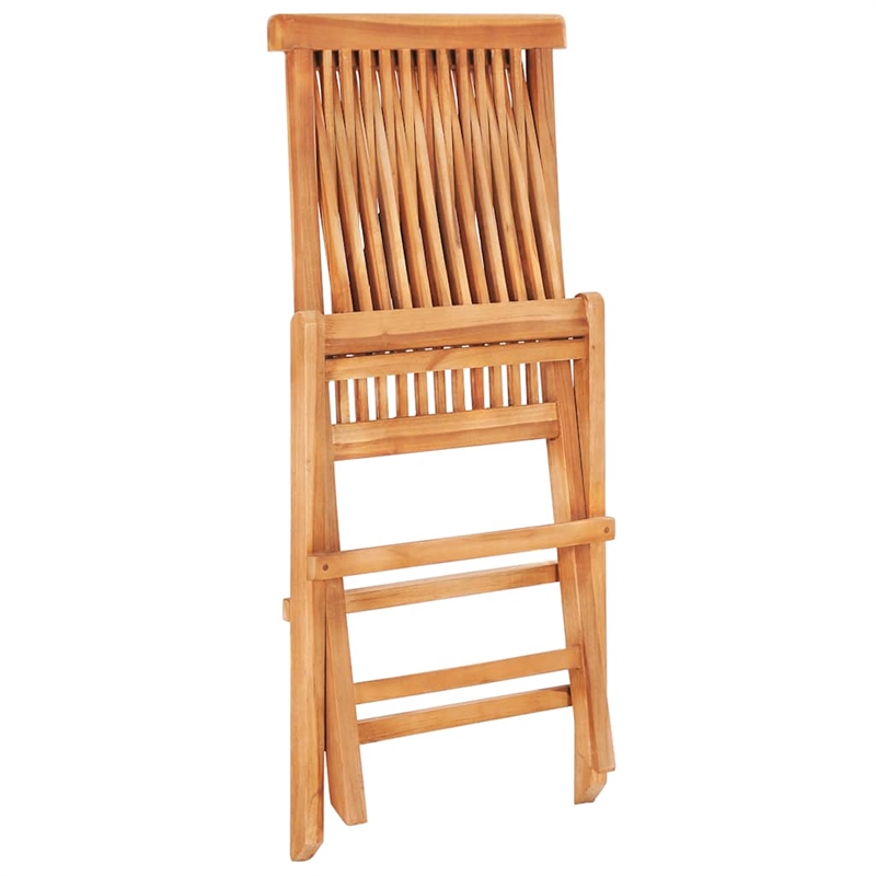 vidaXL 3 Piece Wood Bistro Set in Taupe