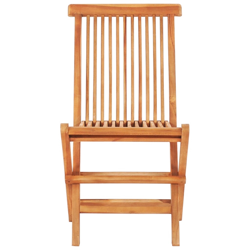 vidaXL Wood Small Bistro Set in Gray/Brown/Natural