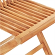 vidaXL Wood Small Bistro Set in Gray/Brown/Natural