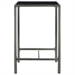 vidaXL 3 Piece Steel Bar Set in Gray