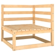 vidaXL 5 Piece Wood Garden Lounge Set in Natural