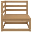 vidaXL Wood Large Garden Lounge Set in Brown