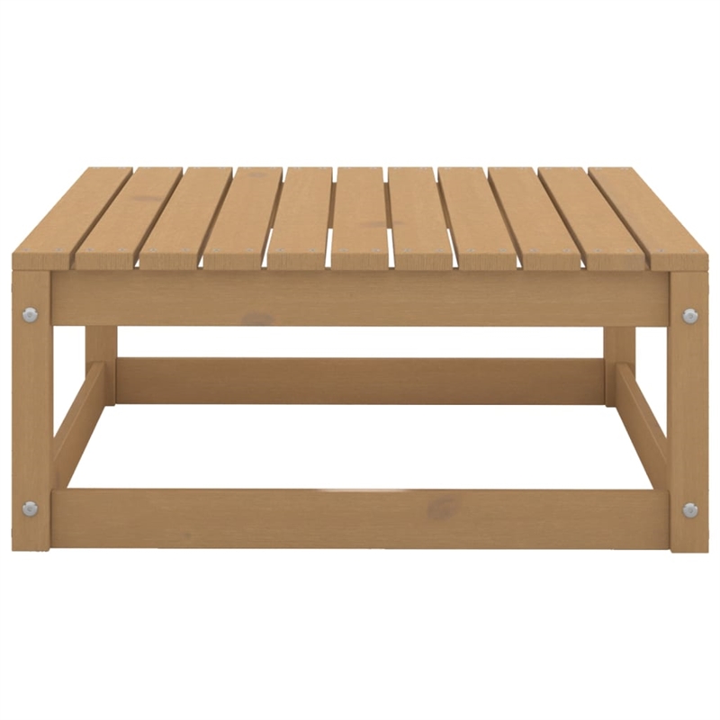vidaXL Wood Garden Lounge Set in Brown