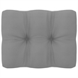 vidaXL 8 Piece Wood Small Lounge Set in Gray/Natural
