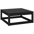 vidaXL Wood Large Garden Lounge Set in Black