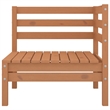 vidaXL Wood Standard Garden Lounge Set in Brown