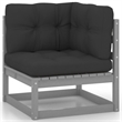 vidaXL 7 Piece Garden Lounge Set in Gray/Anthracite