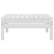 vidaXL 9 Piece Wood Large Garden Lounge Set in White