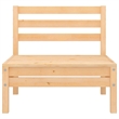 vidaXL Wood Large Garden Lounge Set in Natural
