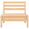 vidaXL Wood Medium Garden Lounge Set in Natural