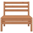 vidaXL Wood Medium Garden Lounge Set in Brown
