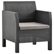 vidaXL 3 Piece Medium Garden Lounge Set in Anthracite