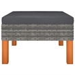 vidaXL 6 Piece Steel Garden Lounge Set in Gray