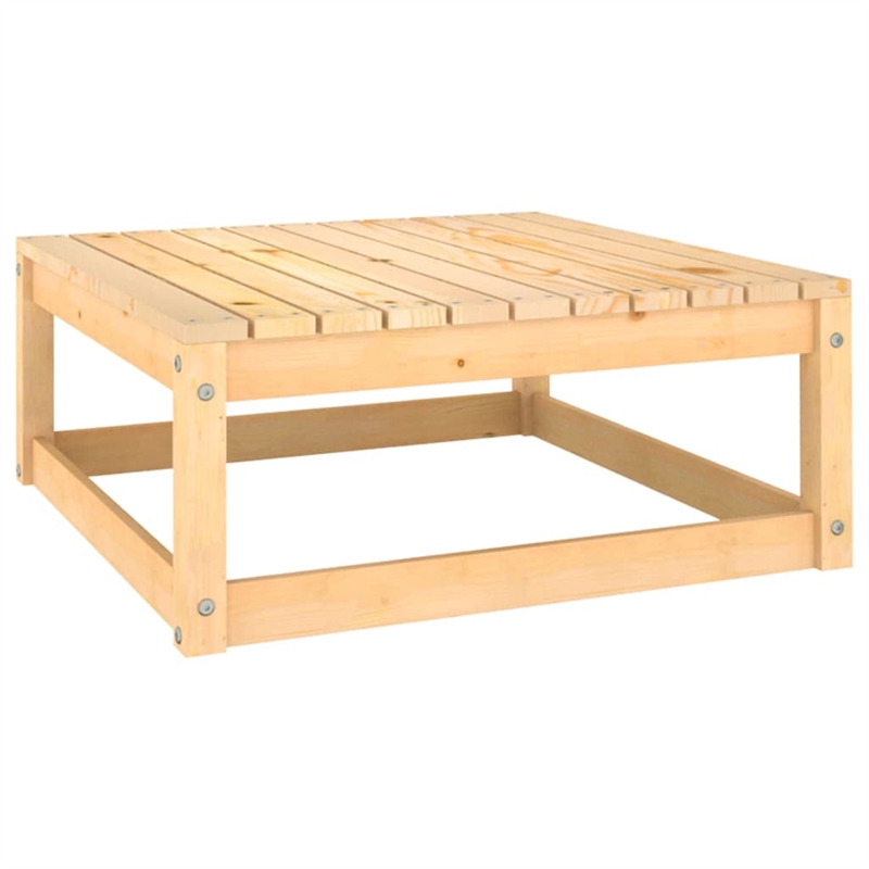 vidaXL Wood Garden Lounge Set in Natural