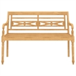 vidaXL 4 Piece Wood Garden Lounge Set