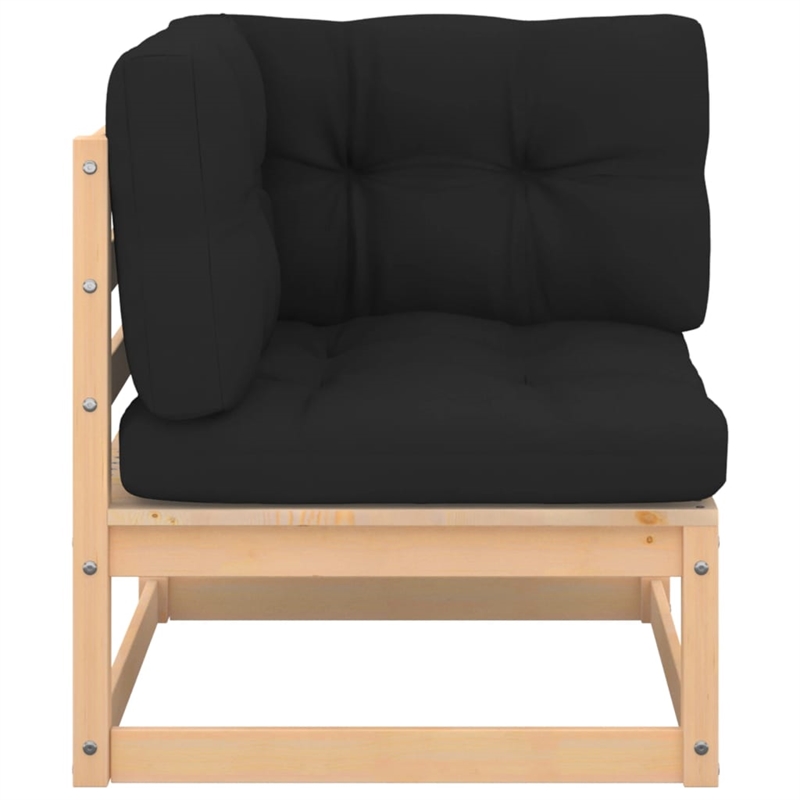 vidaXL 5 Piece Wood Small Garden Lounge Set