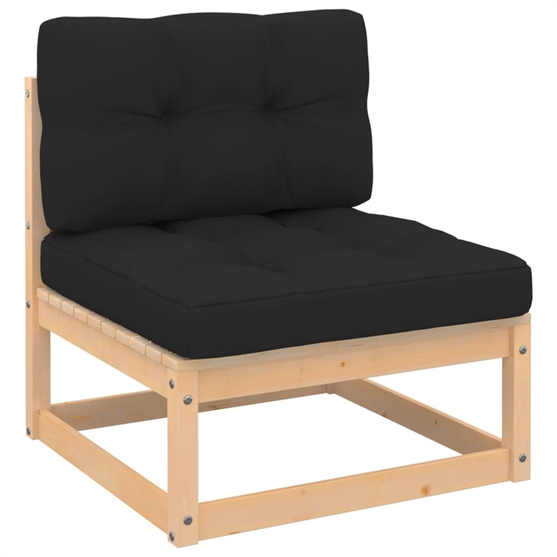 vidaXL 5 Piece Wood Small Garden Lounge Set