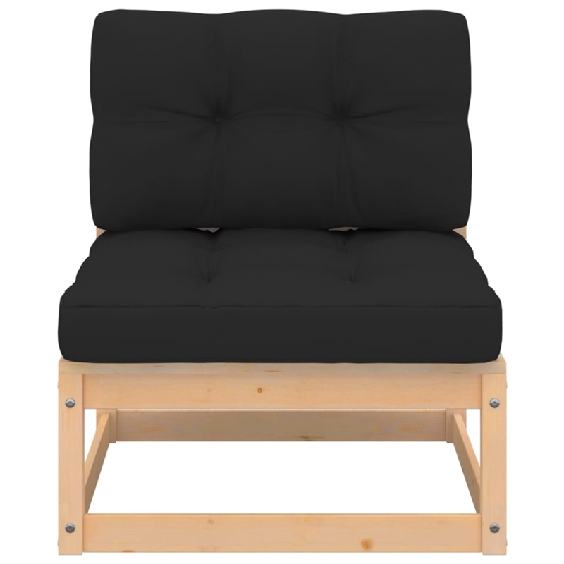 vidaXL 5 Piece Wood Small Garden Lounge Set